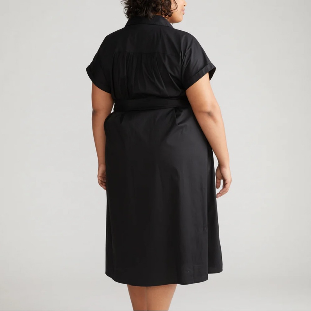Universal Standard Sandy Stretch Poplin Shirtdress - Picture 2 of 11